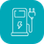 EV charging on site icon