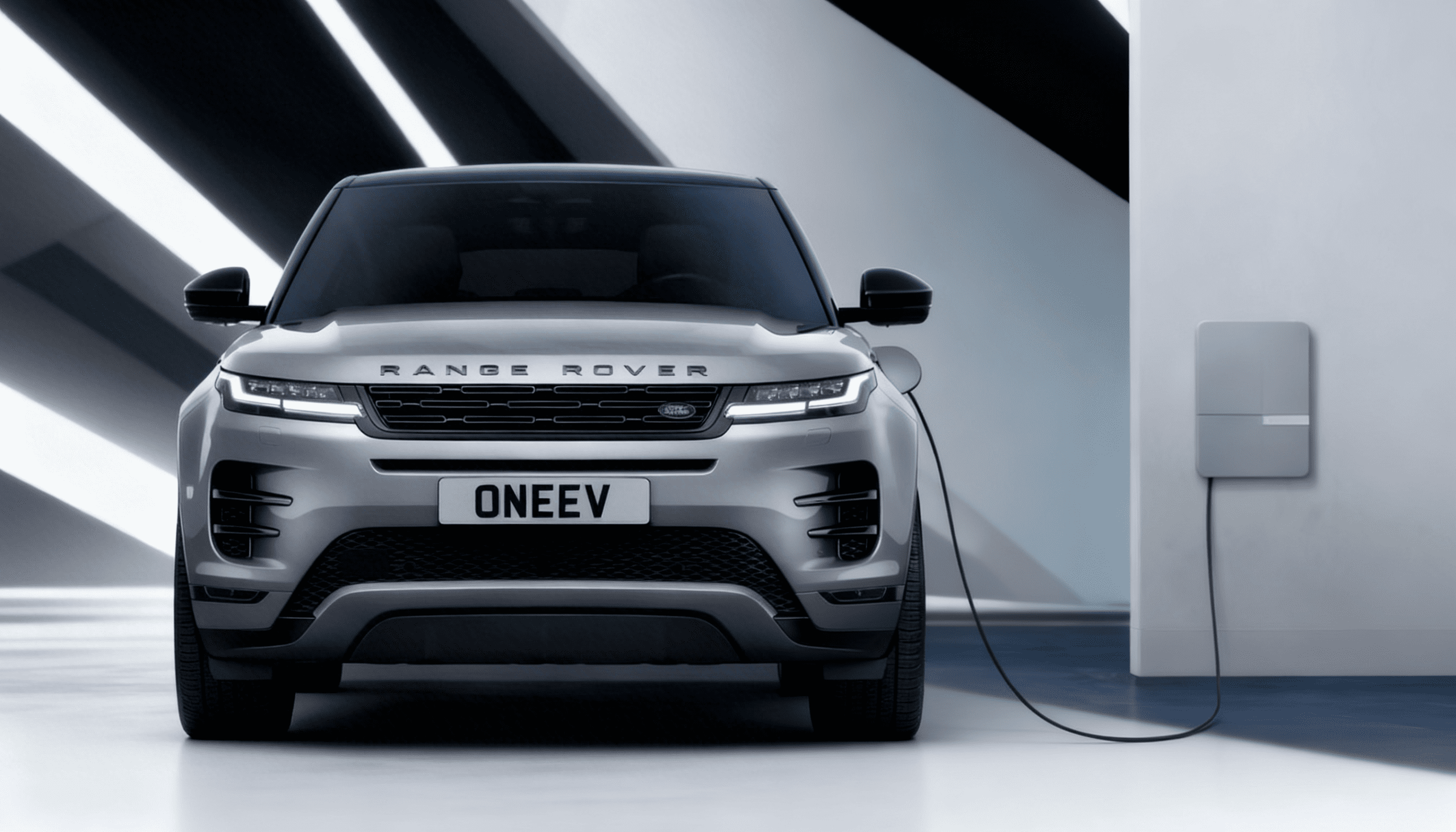 Range Rover Electric charging with ONEEV