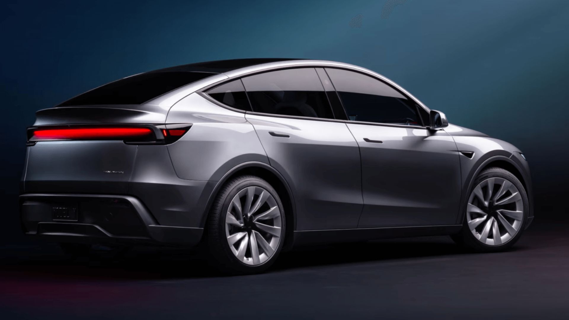 Tesla Model Y charging at a UK Supercharger