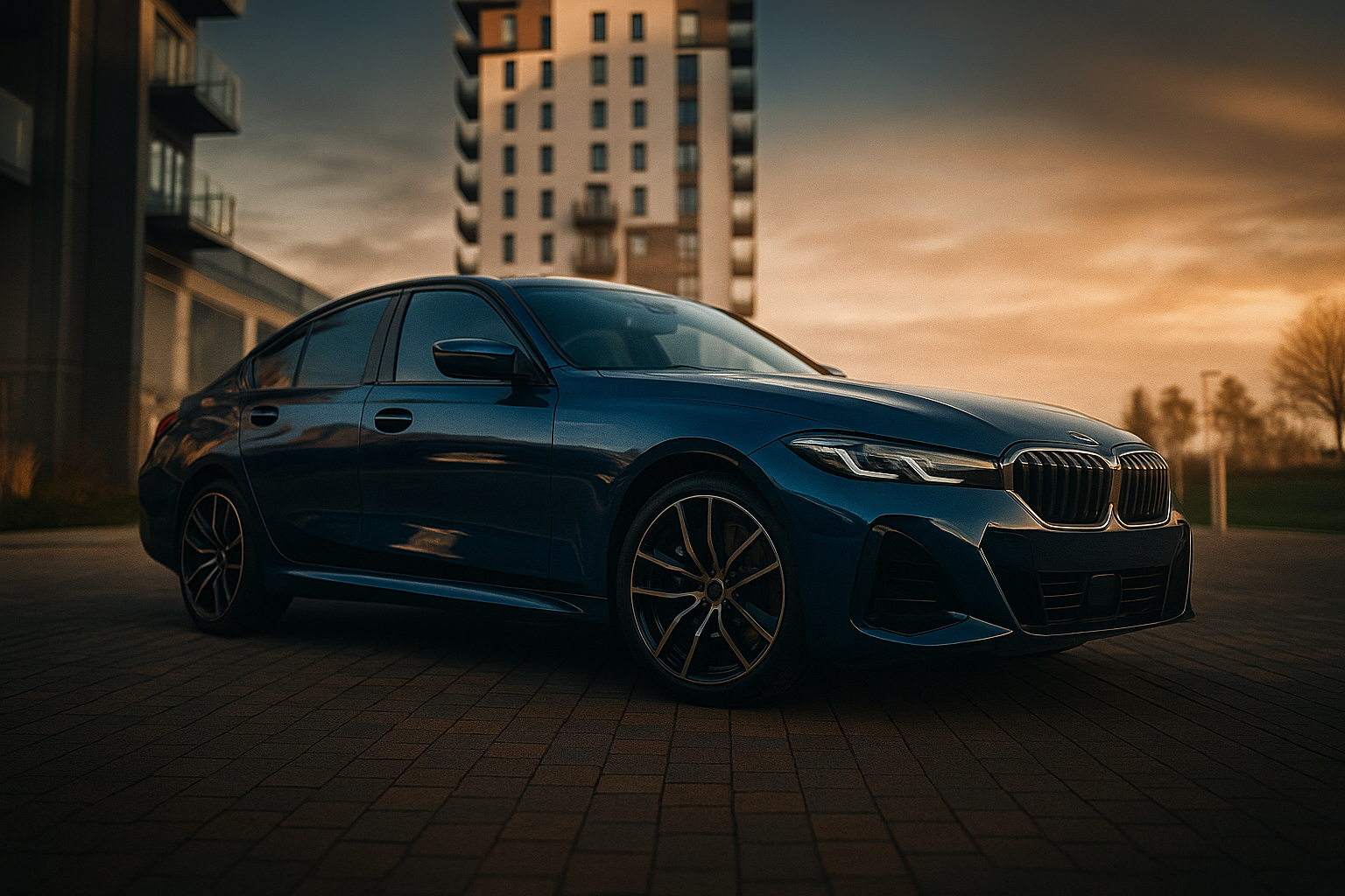 Electric car highlighting the future of electric vehicles